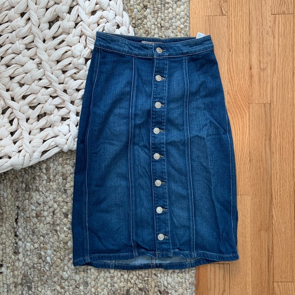 Guess Dresses & Skirts - Guess jean skirt